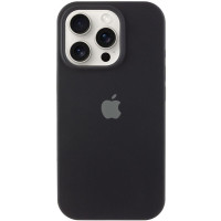 Чехол Silicone Case Full Protective (AA) для Apple iPhone 17 Pro (6.3) - Черный / Black