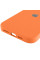 Чехол Silicone Case Full Protective (AA) для Apple iPhone 17 Pro (6.3) - Оранжевый / Orange - фото