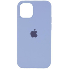 Чехол Silicone Case Full Protective (AA) для Apple iPhone 17 Pro Max (6.9) - Голубой / Lilac Blue