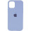 Чехол Silicone Case Full Protective (AA) для Apple iPhone 17 Pro Max (6.9) - Голубой / Lilac Blue