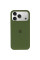 Чохол Silicone Case Full Protective (AA) для Apple iPhone 17 Pro Max (6.9) - Зелений / Dark Olive - фото