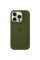 Чохол Silicone Case Full Protective (AA) для Apple iPhone 17 Pro Max (6.9) - Зелений / Dark Olive - фото