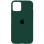 Чехол Silicone Case Full Protective (AA) для Apple iPhone 17 Pro Max (6.9) - Зеленый / Forest green