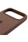 Чохол Silicone Case Full Protective (AA) для Apple iPhone 17 Pro Max (6.9) - Коричневий / Brown - фото