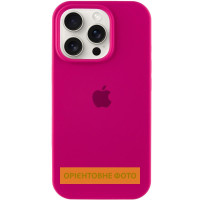 Чехол Silicone Case Full Protective (AA) для Apple iPhone 17 Pro Max (6.9) - Красный / Rose Red