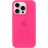 Чехол Silicone Case Full Protective (AA) для Apple iPhone 17 Pro Max (6.9) - Розовый / Barbie pink