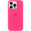 Чехол Silicone Case Full Protective (AA) для Apple iPhone 17 Pro Max (6.9) - Розовый / Barbie pink