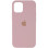 Чехол Silicone Case Full Protective (AA) для Apple iPhone 17 Pro Max (6.9) - Розовый / Pink Sand