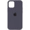 Чехол Silicone Case Full Protective (AA) для Apple iPhone 17 Pro Max (6.9) - Серый / Dark Gray