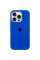 Чохол Silicone Case Full Protective (AA) для Apple iPhone 17 Pro Max (6.9) - Синій / Capri Blue - фото