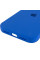 Чохол Silicone Case Full Protective (AA) для Apple iPhone 17 Pro Max (6.9) - Синій / Capri Blue - фото