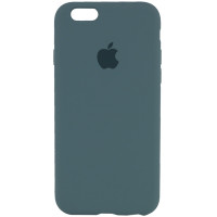 Чохол Silicone Case Full Protective (AA) для Apple iPhone 6/6s (4.7) - Зелений / Pine green