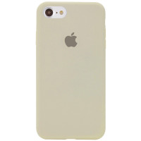 Чохол Silicone Case Full Protective (AA) для Apple iPhone 6/6s (4.7) - Бежевий / Antique White