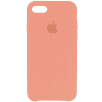 Чохол Silicone Case Full Protective (AA) для Apple iPhone 6/6s (4.7) - Рожевий / Peach