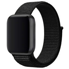 Ремешок Nylon для Apple Watch 42(ser.1-3)/44/45/46/49mm - Черный / Black