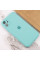 Чохол Silicone Case Full Camera Protective (AA) для Apple iPhone 11 (6.1) - Бірюзовий / Marine Green - фото
