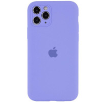 Чехол Silicone Case Full Camera Protective (AA) для Apple iPhone 12 Pro (6.1) - Сиреневый / Dasheen