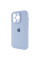 Чехол Silicone Case Full Camera Protective (AA) для Apple iPhone 13 Pro Max (6.7) - Голубой / Lilac Blue - фото