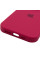 Чохол Silicone Case Full Camera Protective (AA) для Apple iPhone 13 Pro Max (6.7) - Червоний / Rose Red - фото