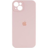 Чохол Silicone Case Full Camera Protective (AA) для Apple iPhone 13 (6.1) - Рожевий / Pink Sand