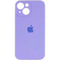 Чохол Silicone Case Full Camera Protective (AA) для Apple iPhone 13 (6.1) - Бузковий / Dasheen