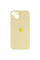 Чохол Silicone Case Full Camera Protective (AA) для Apple iPhone 13 (6.1) - Жовтий / Mellow Yellow - фото