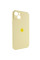 Чохол Silicone Case Full Camera Protective (AA) для Apple iPhone 13 (6.1) - Жовтий / Mellow Yellow - фото
