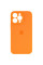 Чехол Silicone Case Full Camera Protective (AA) для Apple iPhone 14 Pro (6.1) - Оранжевый / Kumquat - фото