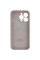 Чохол Silicone Case Full Camera Protective (AA) для Apple iPhone 14 Pro (6.1) - Сірий / Lavender - фото
