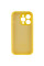 Чохол Silicone Case Full Camera Protective (AA) для Apple iPhone 14 Pro Max (6.7) - Жовтий / Yellow - фото