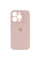 Чехол Silicone Case Full Camera Protective (AA) для Apple iPhone 14 Pro Max (6.7) - Розовый / Pink Sand - фото