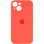 Чехол Silicone Case Full Camera Protective (AA) для Apple iPhone 14 (6.1) - Оранжевый / Pink citrus