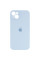 Чехол Silicone Case Full Camera Protective (AA) для Apple iPhone 14 (6.1) - Голубой / Sweet Blue - фото