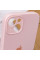 Чохол Silicone Case Full Camera Protective (AA) для Apple iPhone 14 (6.1) - Рожевий / Chalk Pink - фото