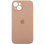 Чохол Silicone Case Full Camera Protective (AA) для Apple iPhone 14 (6.1) - Бежевий / Desert Gold