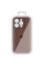Чехол Silicone Case Full Camera Protective (AA) для Apple iPhone 15 Pro (6.1) - Коричневый / Brown - фото