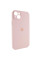 Чехол Silicone Case Full Camera Protective (AA) для Apple iPhone 15 Plus (6.7) - Розовый / Pink Sand - фото