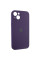 Чехол Silicone Case Full Camera Protective (AA) для Apple iPhone 15 Plus (6.7) - Фиолетовый / Elderberry - фото