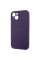 Чехол Silicone Case Full Camera Protective (AA) для Apple iPhone 15 Plus (6.7) - Фиолетовый / Elderberry - фото