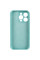 Чохол Silicone Case Full Camera Protective (AA) для Apple iPhone 16 Pro (6.3) - Бірюзовий / Marine Green - фото