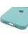 Чохол Silicone Case Full Camera Protective (AA) для Apple iPhone 16 Pro (6.3) - Бірюзовий / Marine Green - фото