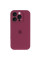 Чехол Silicone Case Full Camera Protective (AA) для Apple iPhone 16 Pro (6.3) - Бордовый / Plum - фото
