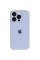 Чохол Silicone Case Full Camera Protective (AA) для Apple iPhone 16 Pro (6.3) - Блакитний / Lilac Blue - фото