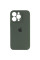 Чехол Silicone Case Full Camera Protective (AA) для Apple iPhone 16 Pro (6.3) - Зеленый / Cyprus Green - фото