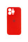 Чохол Silicone Case Full Camera Protective (AA) для Apple iPhone 16 Pro (6.3) - Червоний / Red - фото