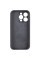Чохол Silicone Case Full Camera Protective (AA) для Apple iPhone 16 Pro (6.3) - Сірий / Dark Gray - фото