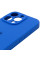 Чохол Silicone Case Full Camera Protective (AA) для Apple iPhone 16 Pro (6.3) - Синій / Capri Blue - фото