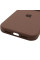 Чохол Silicone Case Full Camera Protective (AA) для Apple iPhone 16 Pro (6.3) - Коричневий / Brown - фото