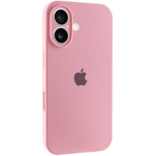 Чохол Silicone Case Full Camera Protective (AA) для Apple iPhone 16 Plus (6.7) - Рожевий / Light pink