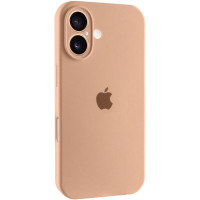 Чехол Silicone Case Full Camera Protective (AA) для Apple iPhone 16 Plus (6.7) - Бежевый / Desert Gold
